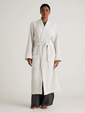 Quince Organic Turkish Waffle Robe